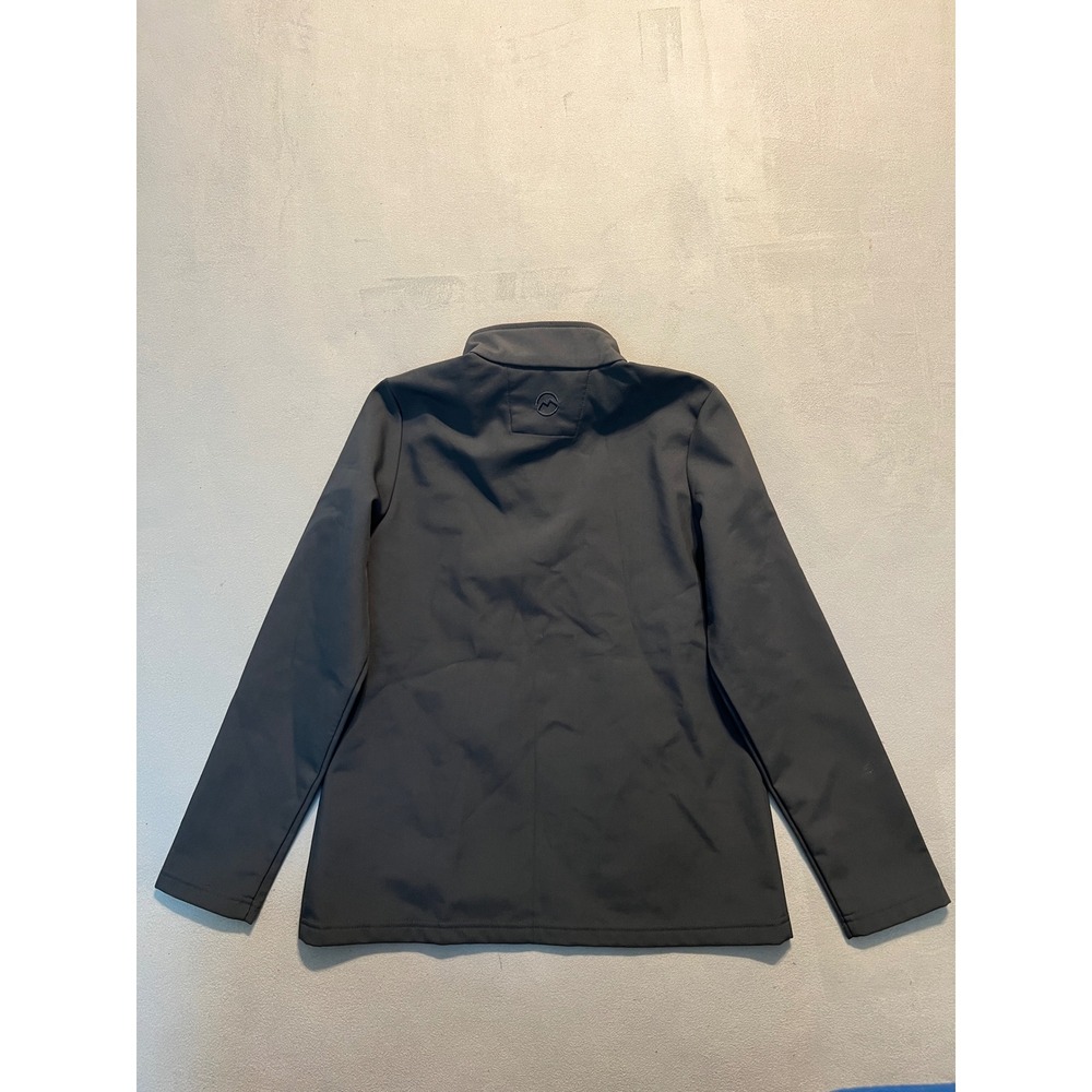 Magellan Outdoors Girls XL Gray Softshell Fleece Lined Full Zip Jacket - Picture 2 of 13